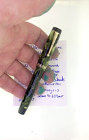C1932 STREAMLINE SENIOR DUOFOLD DELUXE SEA GREEN PEARL FOUNTAIN PEN RESTORED