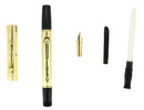 C1917 WATERMAN 552 1/2 SOLID 14K GOLD OVERLAY XF-BBB NIB FOUNTAIN PEN RESTORED OFFERED BY ANTIQUE DIGGER
