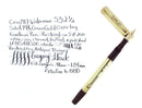 C1917 WATERMAN 552 1/2 SOLID 14K GOLD OVERLAY XF-BBB NIB FOUNTAIN PEN RESTORED OFFERED BY ANTIQUE DIGGER