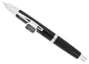 PILOT NAMIKI VANISHING POINT BLACK WITH RHODIUM ACCENTS 18K NIB FOUNTAIN PEN