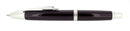PILOT NAMIKI VANISHING POINT BLACK WITH RHODIUM ACCENTS 18K NIB FOUNTAIN PEN