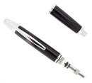 PILOT NAMIKI VANISHING POINT BLACK WITH RHODIUM ACCENTS 18K NIB FOUNTAIN PEN