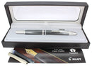 NEW PILOT NAMIKI VANISHING POINT GUN METAL GRAY RHODIUM TRIM 18K NIB FOUNTAIN PEN OFFERED BY ANTIQUE DIGGER