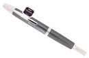 NEW PILOT NAMIKI VANISHING POINT GUN METAL GRAY RHODIUM TRIM 18K NIB FOUNTAIN PEN OFFERED BY ANTIQUE DIGGER