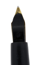 CIRCA 1907 WATERMAN 612 EYEDROPPER PEARL SLAB FOUNTAIN PEN F-BB NIB RARE RESTORED OFFERED BY ANTIQUE DIGGER