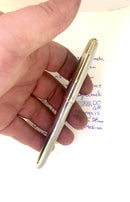 1949 PARKER 51 AEROMETRIC FLIGHTER STAINLESS FOUNTAIN PEN F/M NIB RESTORED