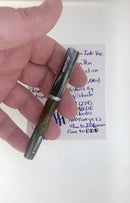 CIRCA 1936 WATERMAN LADY PATRICIA INK VUE GREY MARBLE FOUNTAIN PEN RESTORED