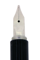 1970S AURORA HASTIL ECOSTEEL 14K BROAD NIB FOUNTAIN PEN NEW IN BOX NEVER INKED OFFERED BY ANTIQUE DIGGER