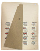 CIRCA 1930s BIG CHIEF RAZOR BLADES STORE COUNTERTOP ADVERTISING DISPLAY NOS OFFERED BY ANTIQUE DIGGER