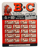 CIRCA 1930s BIG CHIEF RAZOR BLADES STORE COUNTERTOP ADVERTISING DISPLAY NOS OFFERED BY ANTIQUE DIGGER