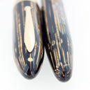 CIRCA 1938 SHEAFFER OVERSIZE GOLDEN BROWN BALANCE FOUNTAIN PEN RESTORED OFFERED BY ANTIQUE DIGGER