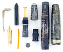 1939 PARKER SILVER PEARL DOUBLE JEWEL VACUMATIC FOUNTAIN PEN LONG MAJOR RESTORED OFFERED BY ANTIQUE DIGGER