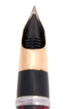 C1942 SHEAFFER CARMINE TRIUMPH LIFETIME NIB FOUNTAIN PEN PLUNGER FILLER RESTORED OFFERED BY ANTIQUE DIGGER