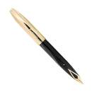 CIRCA 1959 SHEAFFER BLACK PFM V SNORKEL FOUNTAIN PEN RESTORED OFFERED BY ANTIQUE DIGGER