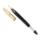 CIRCA 1959 SHEAFFER BLACK PFM V SNORKEL FOUNTAIN PEN RESTORED OFFERED BY ANTIQUE DIGGER