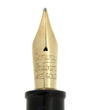 CIRCA 1956 CONWAY STEWART RED HERRINGBONE CELLULOID M - BBB FLEX NIB FOUNTAIN PEN RESTORED OFFERED BY ANTIQUE DIGGER