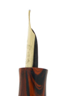 1930S WATERMAN 52 RIPPLE RIPPLE F-BBB 2.13MM FLEX NIB FOUNTAIN PEN RESTORED OFFERED BY ANTIQUE DIGGER