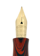 1930S WATERMAN 52 RIPPLE RIPPLE F-BBB 2.13MM FLEX NIB FOUNTAIN PEN RESTORED OFFERED BY ANTIQUE DIGGER