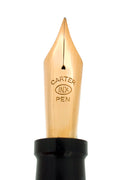 SCARCE CIRCA 1928 CARTER'S OVERSIZE 10117 CORAL FOUNTAIN PEN NEAR MINT CONDITION OFFERED BY ANTIQUE DIGGER