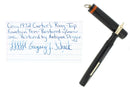1930s CARTER'S RINGTOP FOUNTAIN PEN SUPERWEAR NIB RESTORED OFFERED BY ANTIQUE DIGGER