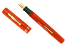 RARE C1928 CARTER'S OVERSIZE 10117 CORAL FOUNTAIN PEN NEAR MINT CONDITION OFFERED BY ANTIQUE DIGGER