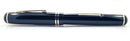 1930s CARTER'S JET BLACK CELLULOID FOUNTAIN PEN WITH M to BBB FLEXIBLE NIB IN RESTORED CONDITION OFFERED BY ANTIQUE DIGGER