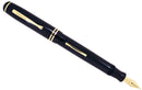 1930s CARTER'S JET BLACK CELLULOID FOUNTAIN PEN WITH M to BBB FLEXIBLE NIB IN RESTORED CONDITION OFFERED BY ANTIQUE DIGGER