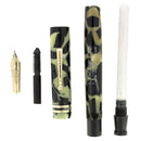 CIRCA 1926 CHILTON BOSTON BLACK & PEARL PNEUMATIC FILLING FOUNTAIN PEN RESTORED