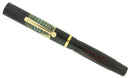 CIRCA 1925 CHILTON BOSTON BLACK HARD RUBBER FOUNTAIN PEN STICKERED MINT CONDITION OFFERED BY ANTIQUE DIGGER
