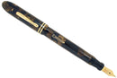 RESTORED CIRCA 1930 CONKLIN ENDURA SYMETRIK BRONZE & BLACK CELLULOID FOUNTAIN PEN OFFERED BY ANTIQUE DIGGER