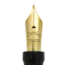 1927 CONKLIN SENIOR ENDURA MEDIUM GREEN HARD RUBBER FOUNTAIN PEN RESTORED OFFERED BY ANTIQUE DIGGER