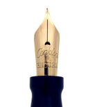 CIRCA 1924 CONKLIN SENIOR ENDURA RED HARD RUBBER CRESCENT FILLER FOUNTAIN PEN OFFERED BY ANTIQUE DIGGER