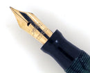 RESTORED CIRCA 1930 CONKLIN ENDURA SYMETRIK JADE & BLACK VEIN FOUNTAIN PEN OFFERED BY ANTIQUE DIGGER
