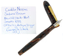CONKLIN FOUNTAIN PEN NOZAC COLLECTION SEDONA BROWN 14K NIB MINT NEW IN BOX OFFERED BY ANTIQUE DIGGER