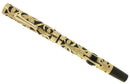C1918 CONKLIN CRESCENT GOLD FILLED 3 LEAF FILIGREE ON BHR FOUNTAIN PEN WITH F - BBB FLEX NIB OFFERED BY ANTIQUE DIGGER