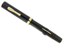 RARE 1924 CONKLIN ENDURA SENIOR LONG BLACK HR CRESCENT FILLER FOUNTAIN PEN RESTORED OFFERED BY ANTIQUE DIGGER
