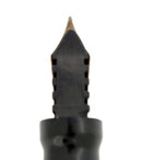 CIRCA 1936 CONKLIN NOZAC RED GRAY MARBLED 5M WORD GAUGE FOUNTAIN PEN RESTORED OFFERED BY ANTIQUE DIGGER