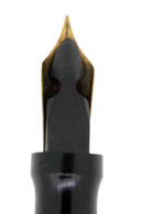 RARE 1924 CONKLIN ENDURA SENIOR LONG BLACK HR CRESCENT FILLER FOUNTAIN PEN RESTORED OFFERED BY ANTIQUE DIGGER