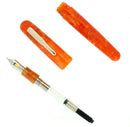 CONKLIN ALL AMERICAN SUNBURST ORANGE FOUNTAIN PEN MINT NEVER INKED IN BOX OFFERED BY ANTIQUE DIGGER