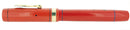 C1925 CONKLIN SENIOR ENDURA RED HARD RUBBER FOUNTAIN PEN RESTORED OFFERED BY ANTIQUE DIGGER