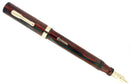 CIRCA 1928 CONKLIN SENIOR ENDURA ROSEWOOD HARD RUBBER FOUNTAIN PEN RESTORED OFFERED BY ANTIQUE DIGGER
