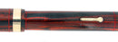 CIRCA 1928 CONKLIN SENIOR ENDURA ROSEWOOD HARD RUBBER FOUNTAIN PEN RESTORED OFFERED BY ANTIQUE DIGGER
