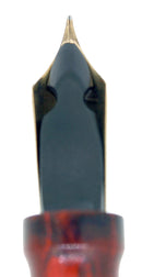 CIRCA 1928 CONKLIN SENIOR ENDURA ROSEWOOD HARD RUBBER FOUNTAIN PEN RESTORED OFFERED BY ANTIQUE DIGGER