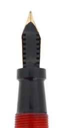 SCARCE CIRCA 1930 CARTER'S CORAL STREAMLINE FOUNTAIN PEN RESTORED OFFERED BY ANTIQUE DIGGER