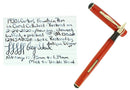 SCARCE CIRCA 1930 CARTER'S CORAL STREAMLINE FOUNTAIN PEN RESTORED OFFERED BY ANTIQUE DIGGER