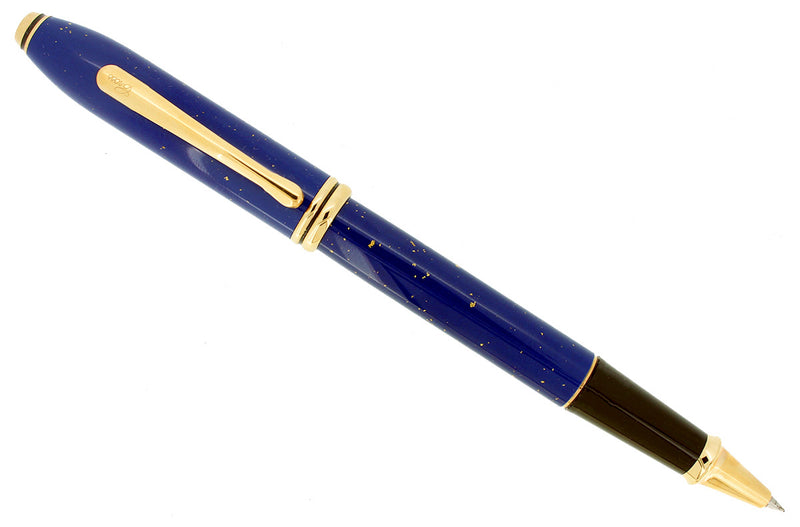 CROSS TOWNSEND LAPIS LAZULI ROLLERBALL PEN MINT CONDITION NEW IN BOX OFFERED BY ANTIQUE DIGGER