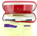 SHEAFFER LEGACY 2 FOUNTAIN PEN 18K FLEX STUB NIB CUSTOM ORDER MINT NEW OLD STOCK OFFERED BY ANTIQUE DIGGER