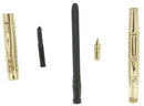 1920s DELACO DEWITT LAFRANCE GOLD FILLED LINE AND BOX PATTERN FOUNTAIN PEN RESTORED OFFERED BY ANTIQUE DIGGER