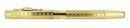 1920s DELACO DEWITT LAFRANCE GOLD FILLED LINE AND BOX PATTERN FOUNTAIN PEN RESTORED OFFERED BY ANTIQUE DIGGER