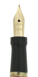 1920s DELACO DEWITT LAFRANCE GOLD FILLED LINE AND BOX PATTERN FOUNTAIN PEN RESTORED OFFERED BY ANTIQUE DIGGER